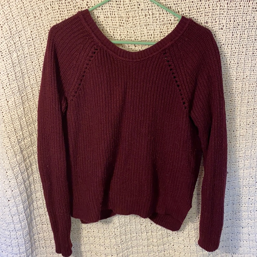 Maroon Sweater